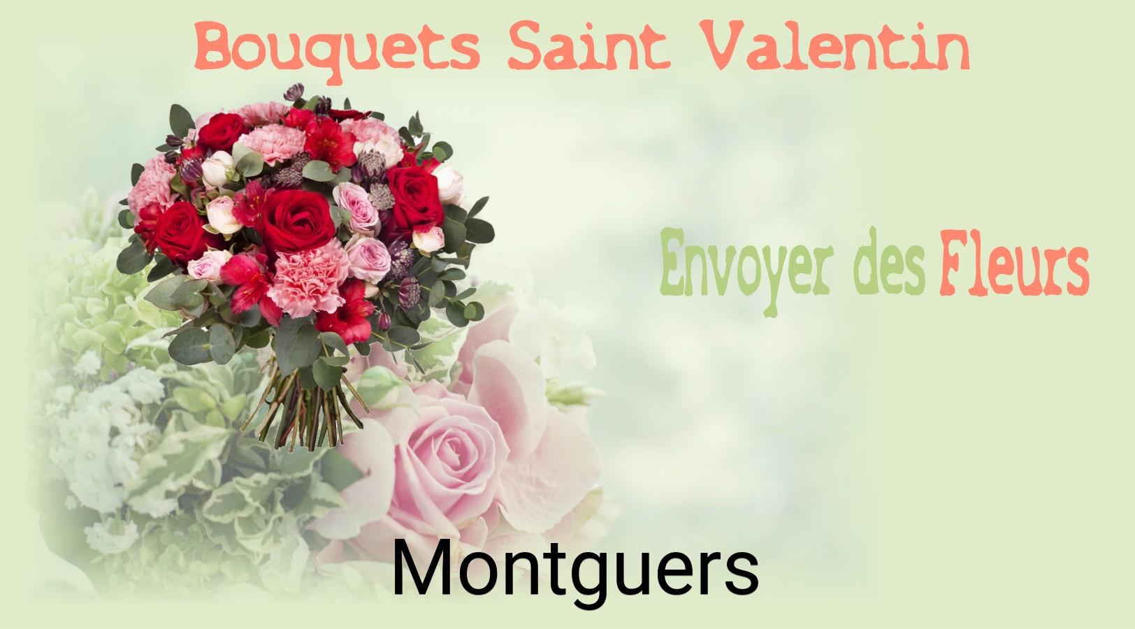Roses de Saint-Valentin livrées à Montguers